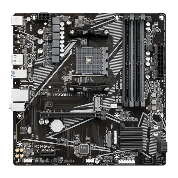 Материнская плата Gigabyte B550M K