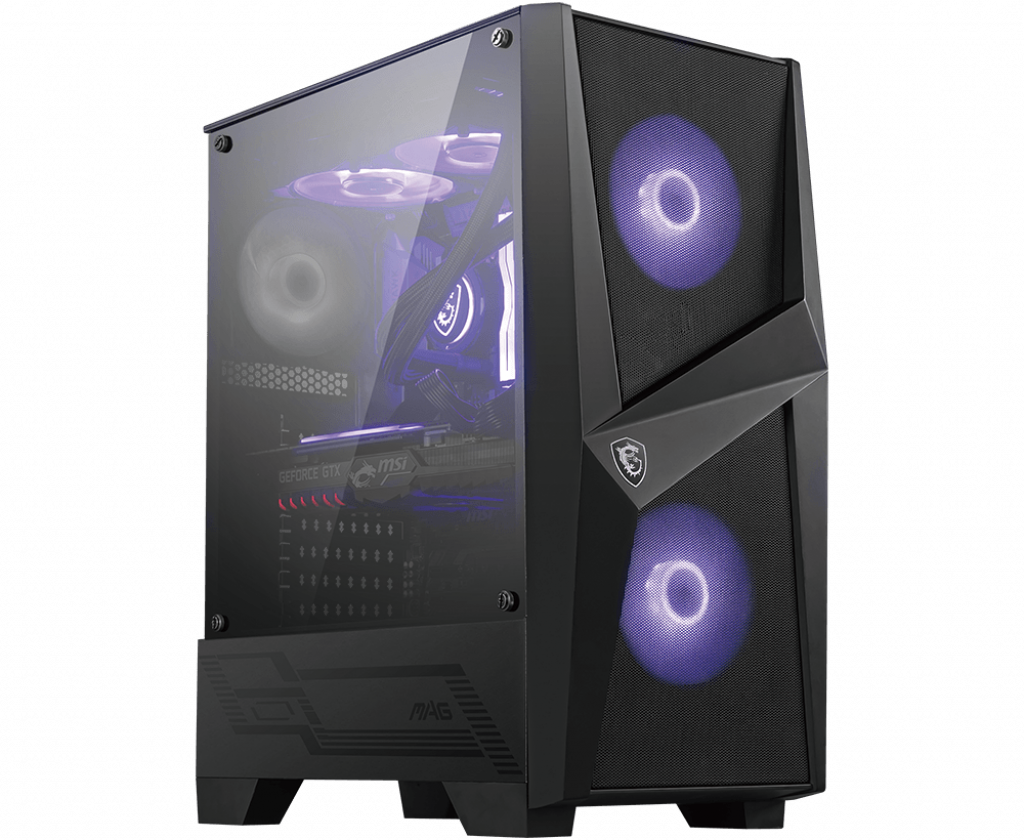 Компьютерный корпус MSI MAG FORGE 100M TG RGB (306-7G03M21-809) Black