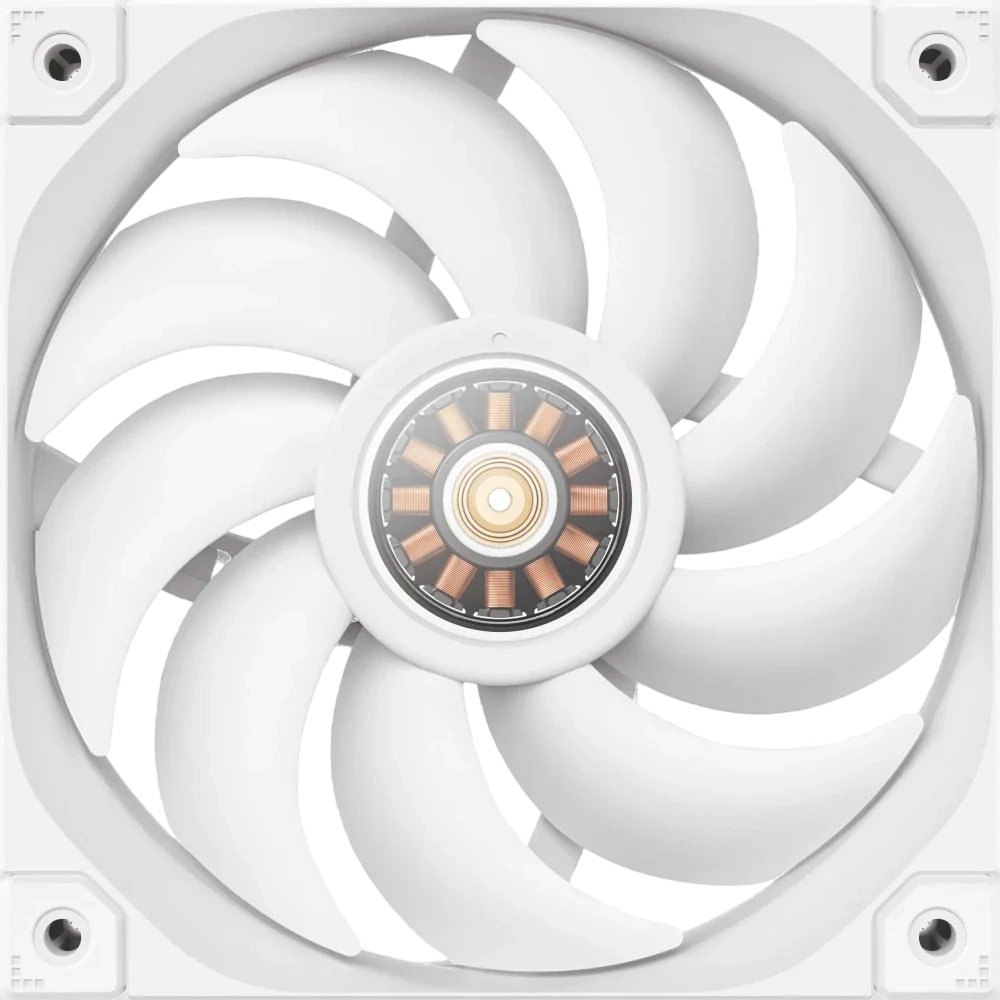 Вентилятор для корпуса Deepcool FT12 WH LED White