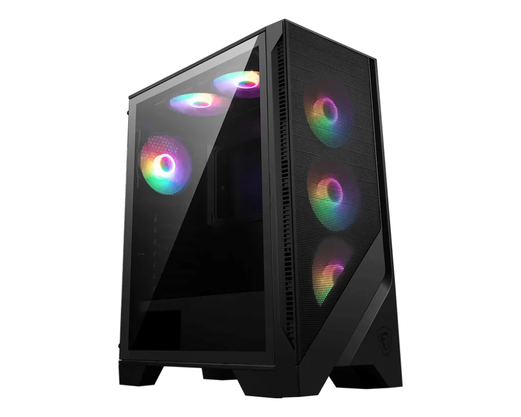 Компьютерный корпус MSI MAG FORGE 120A AirFlow TG Auto RGB Fan PWM (MAG-FORGE-120A-AIRFLOW)