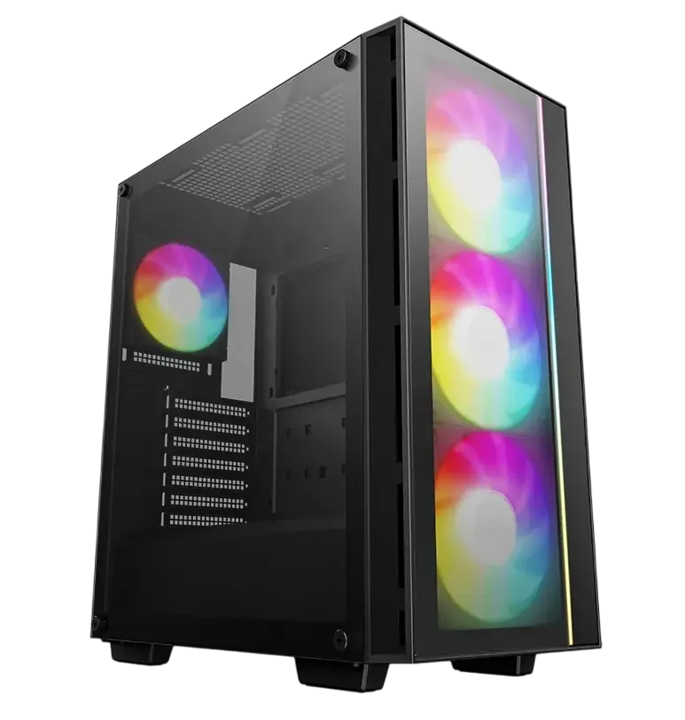 Компьютерный корпус Deepcool MATREXX 55 V4 RGB Black (R-MATREXX55-BKADA4-G-4)