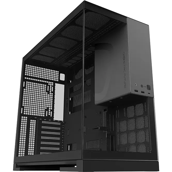 Компьютерный корпус Geometric Future Model 5 ARGB Black Gray with fans (1AM5WKBK02100)