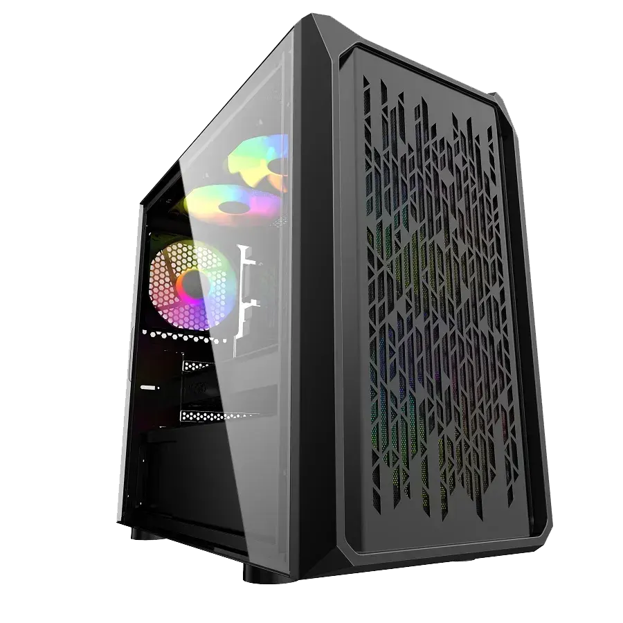 Компьютерный корпус Powercase Alisio Micro X3B CAMIB-L3 Black