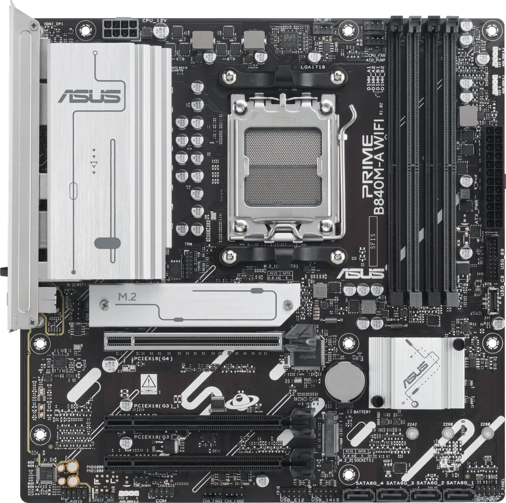 Материнская плата ASUS PRIME B840M-A WIFI (90MB1J20-M0EAY0)