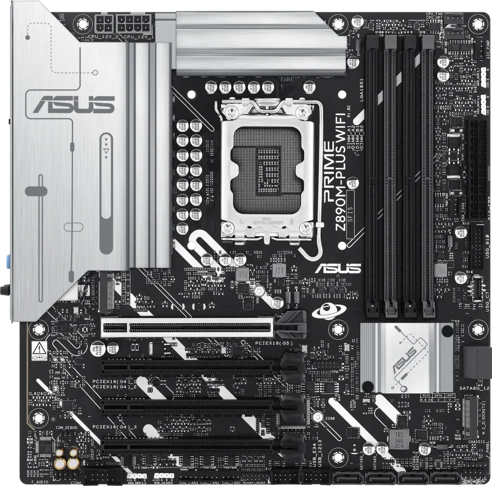 Материнская плата ASUS PRIME Z890M-PLUS WIFI (90MB1J80-M0EAY0)