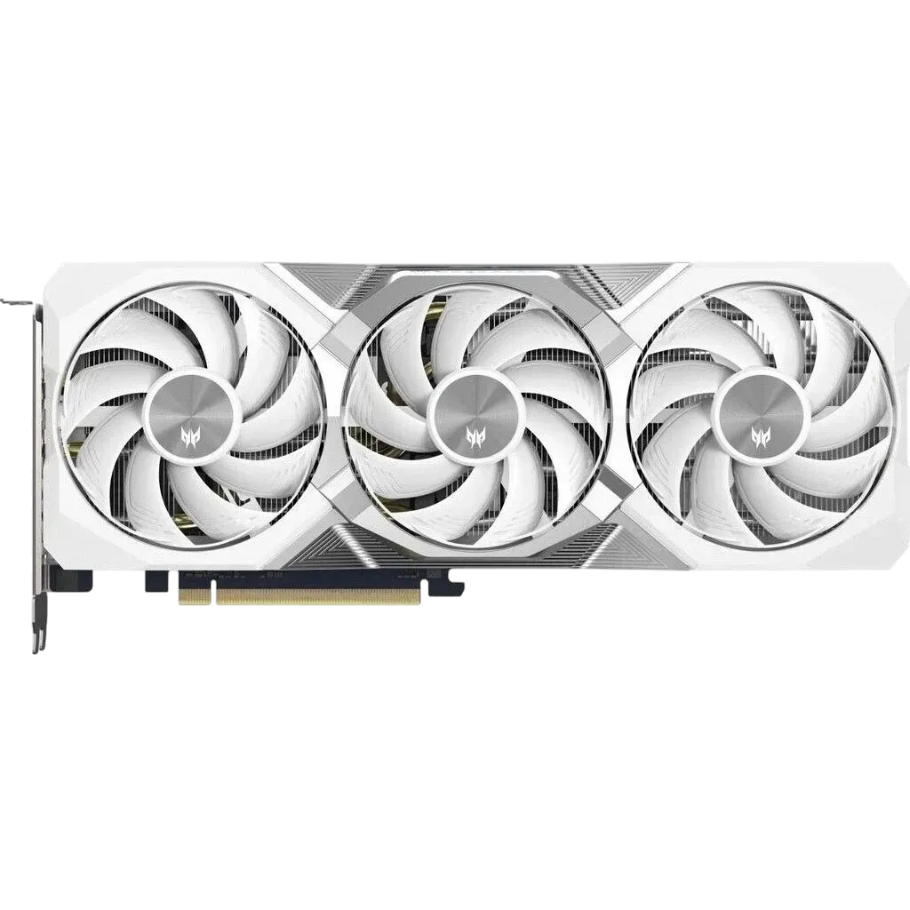 Видеокарта Acer AMD Radeon RX 9070 XT Predator BiFrost OC White (DP.Z4FWW.P02)