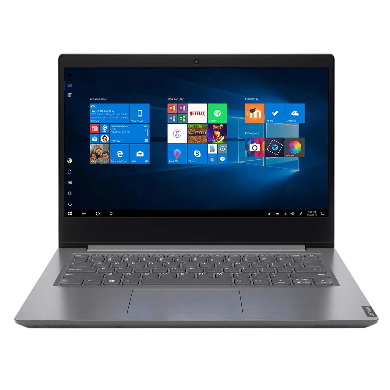 Ноутбук Lenovo V14-IIL (Core i7 1065G1 1.3Ghz/14" FHD/8Gb/256Gb SSD/Intel UHD Graphics/Wi-Fi/Bluetooth/Win 10 Pro) Grey