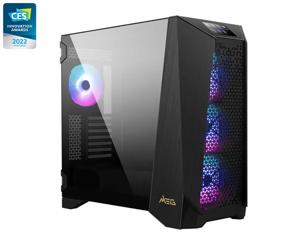 Компьютерный корпус MSI MEG PROSPECT 700R ARGB Laminated TG (306-7G15R21-W57)