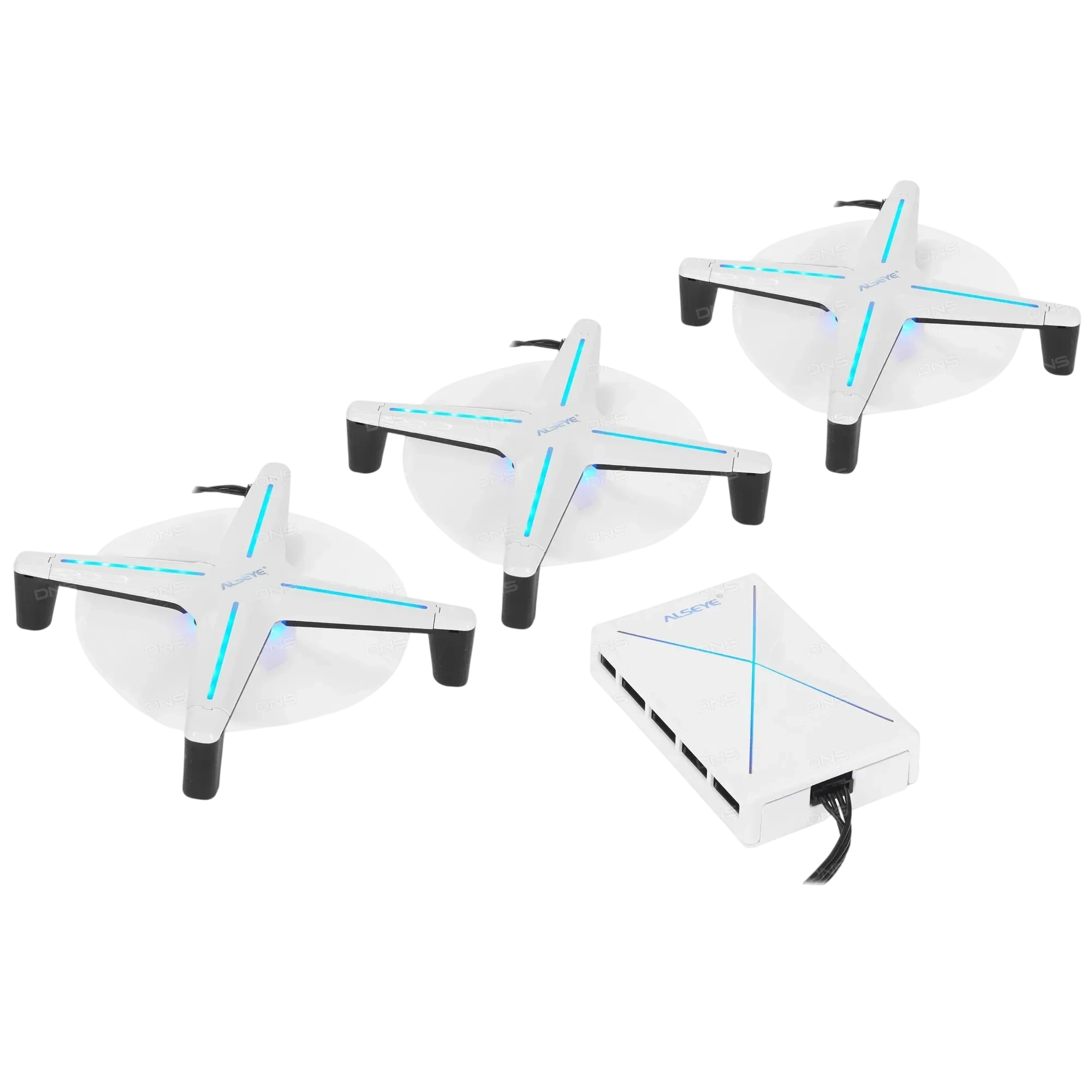 Вентилятор для корпуса ALSEYE X12-Set-W XTREME X12 KIT RGB(LED)