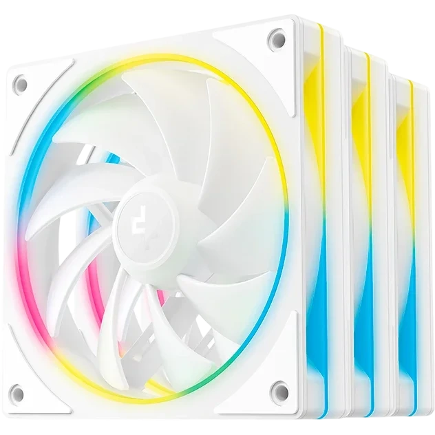 Комплект вентиляторов для корпуса Deepcool FL12 SE WH 3 IN 1 ARGB White BOX