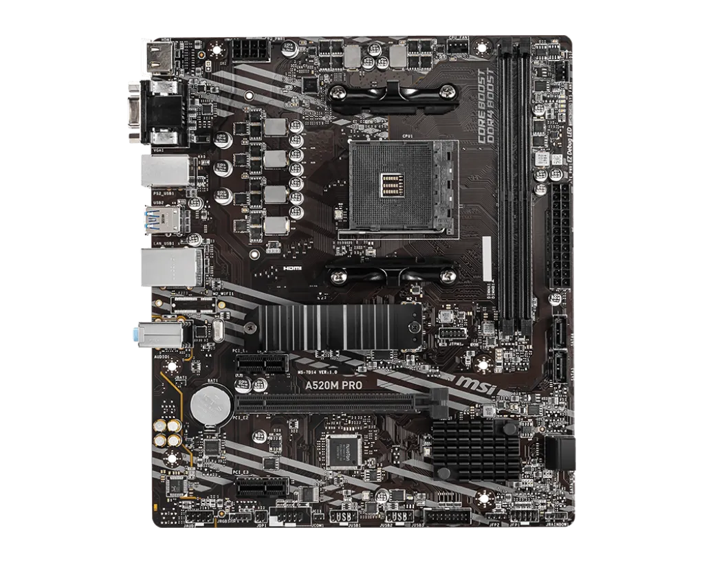 Материнская плата MSI A520M PRO
