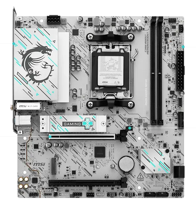 Материнская плата MSI B840M GAMING PLUS WIFI6E