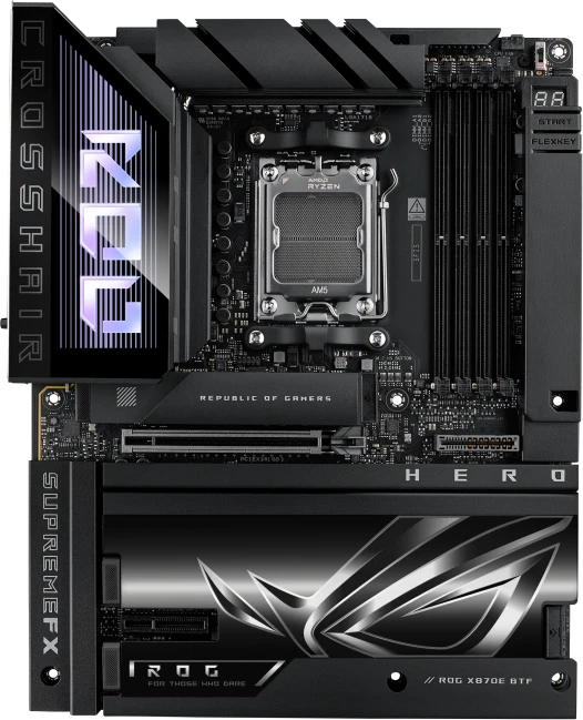Материнская плата ASUS ROG CROSSHAIR X870E HERO BTF WIFI 7 (90MB1MX0-M0EAY0)