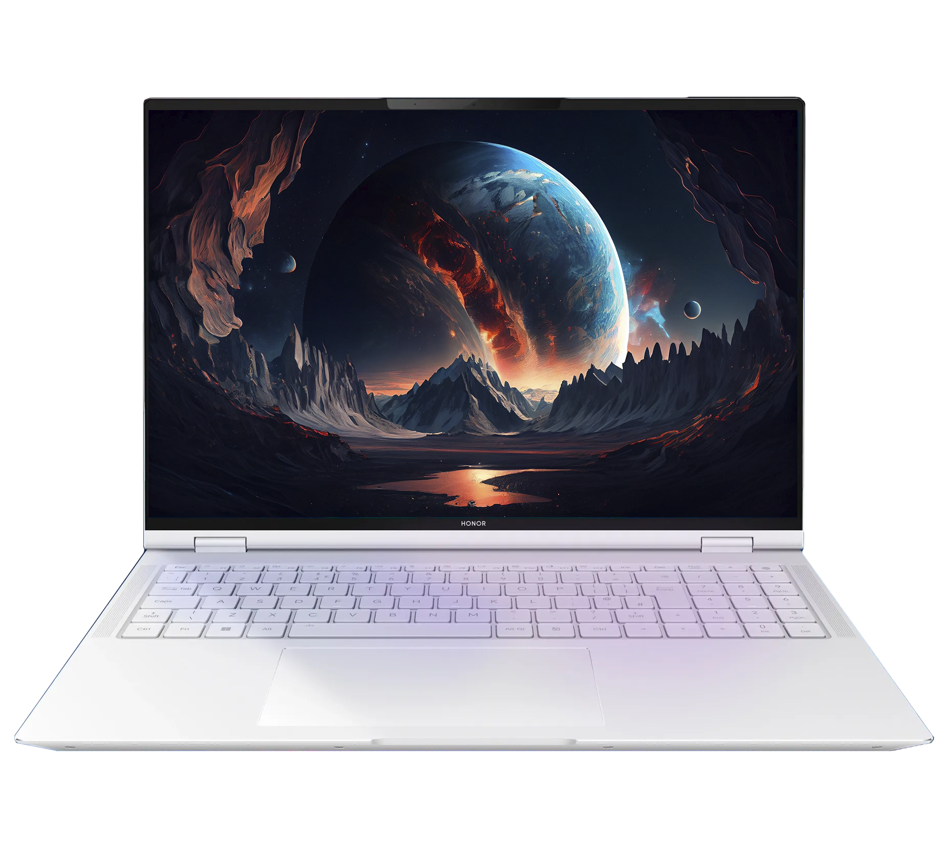 Ноутбук HONOR MagicBook Pro 16 Hunter 2024 DRA-5416 (Ultra 5 125H/16.1"/3K/24 Гб/4Tb SSD/RTX 4060/Win 11 Pro) 5301AJYK White