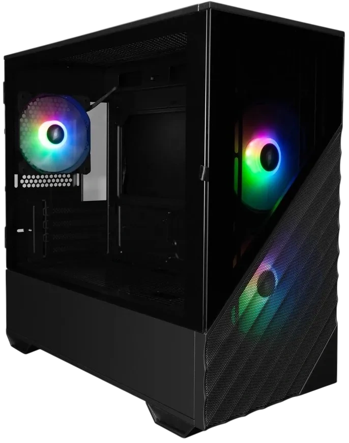 Компьютерный корпус 1STPLAYER DK D7 ARGB Black (D7-BK-3F7)