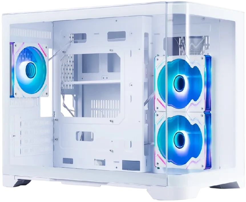 Компьютерный корпус 1STPLAYER UVIEW UV6 ARGB White (UV6-WH-2FC7R-W-1FC7-W)