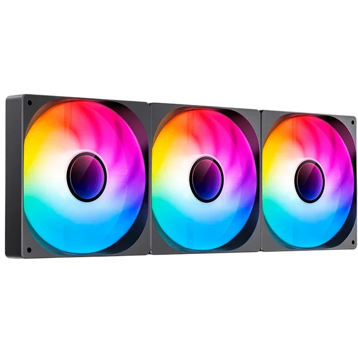 Комплект вентиляторов для корпуса JONSBO Reverse ARGB LED Black (ZW-140BR)