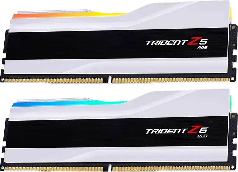 Оперативная память DDR5 96 Gb 6000 MHz G.Skill TRIDENT Z5 RGB White (F5-6000J3036F48GX2-TZ5RW)