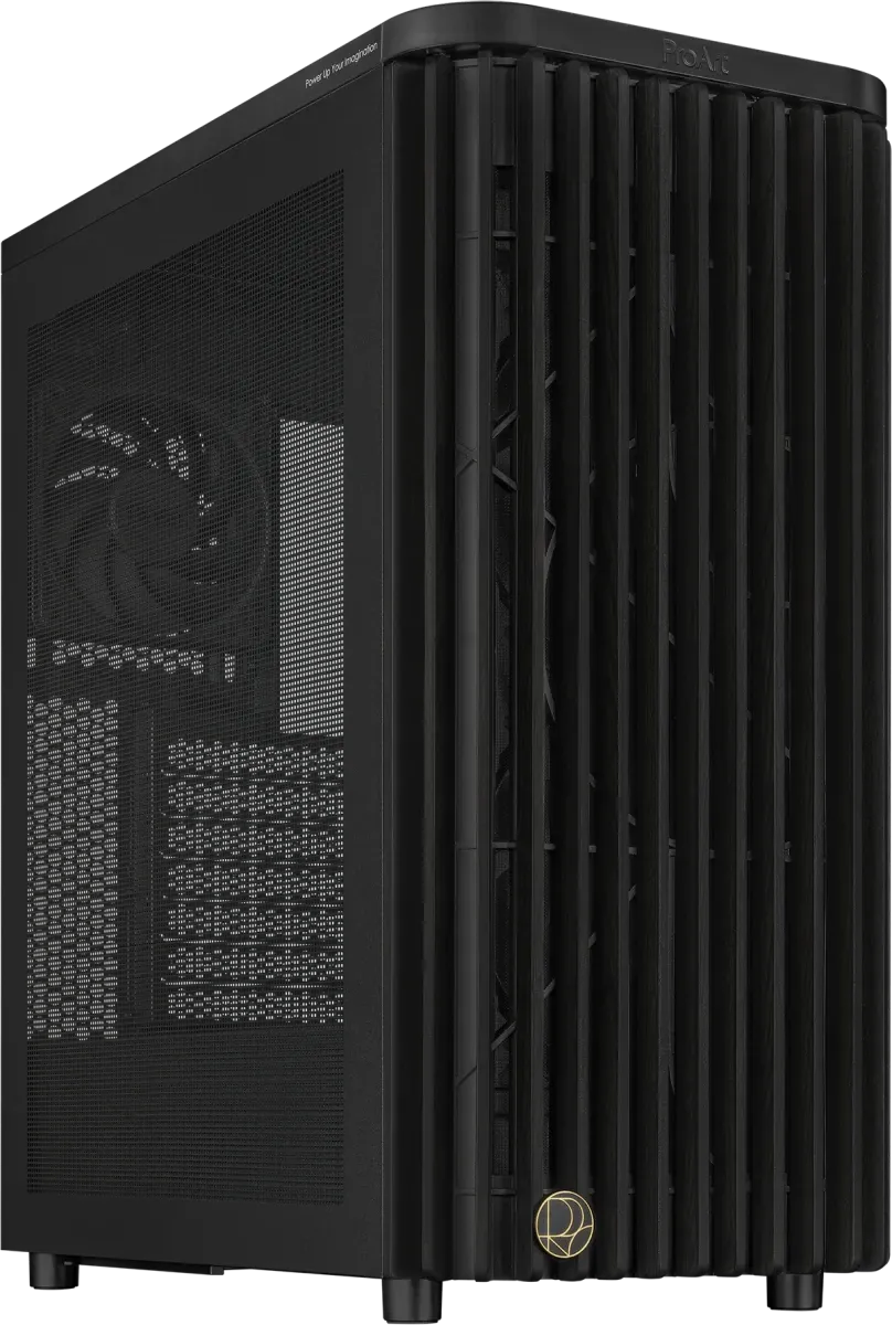 Компьютерный корпус ASUS PROART PA401 WOOD MESH Black (90DC00M0-B39040)