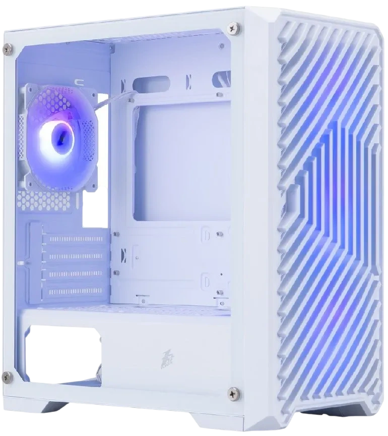 Компьютерный корпус 1STPLAYER TRILOBITE T5 ARGB White (T5-WH-4F7-W)