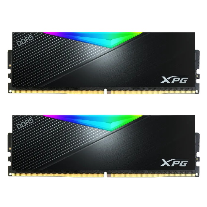 Оперативная память DDR5 64 ГБ 6000 МГц ADATA XPG LANCER RGB Black (AX5U6000C3032G-DCLARBK) модулей 2 шт.