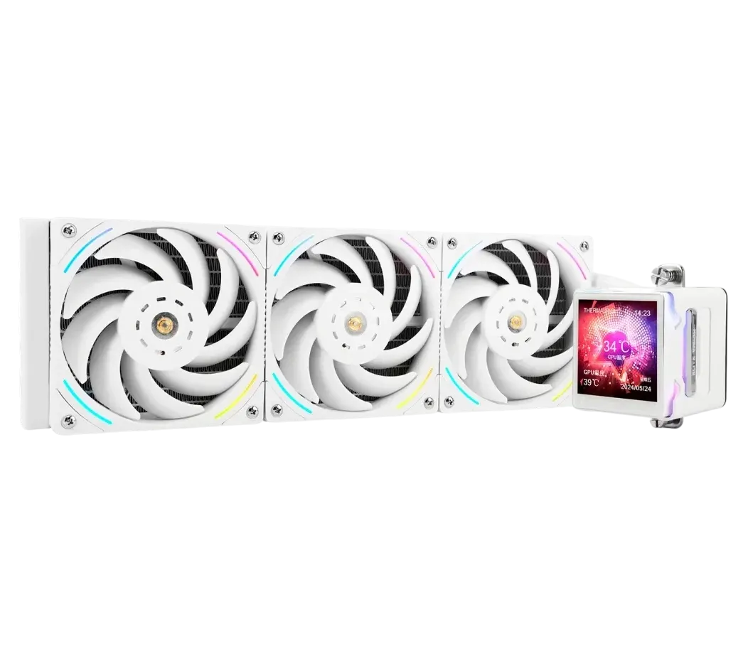 Система водяного охлаждения Thermalright Elite Vision 360 ARGB White (TREV360AW)