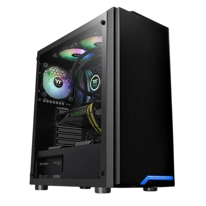 Компьютерный корпус Thermaltake H100 TG CA-1L4-00M1WN-02 Black