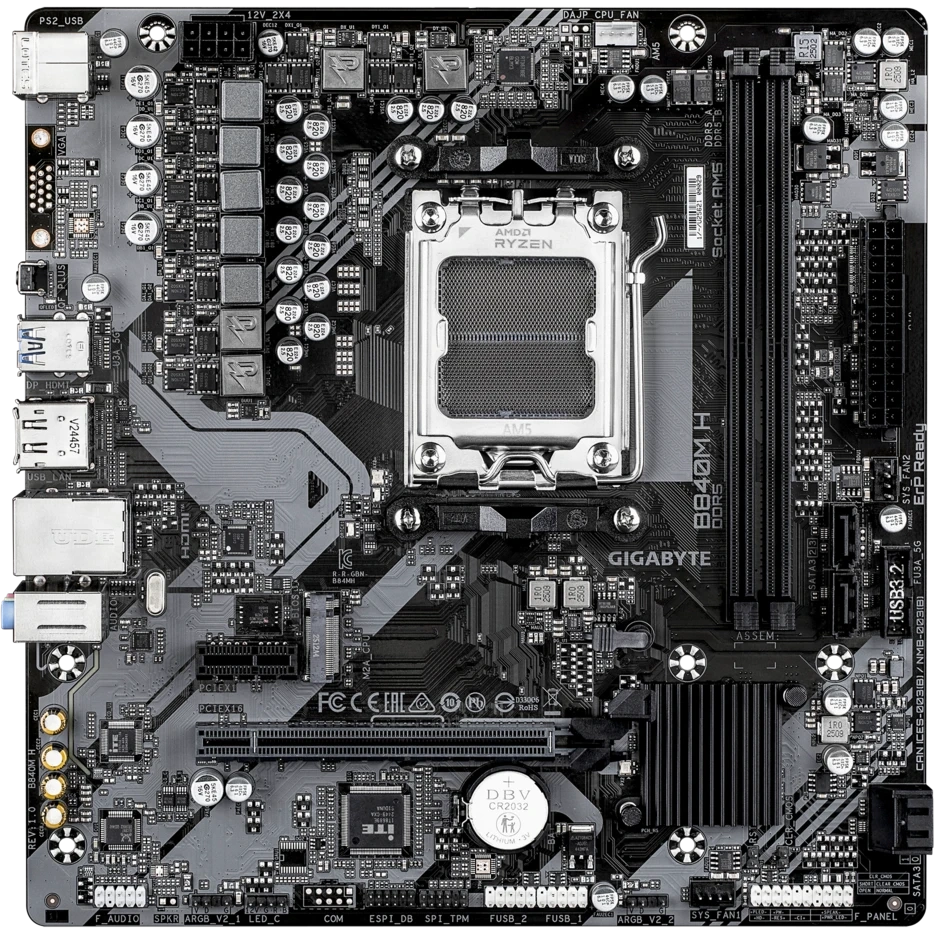 Материнская плата Gigabyte B840M H