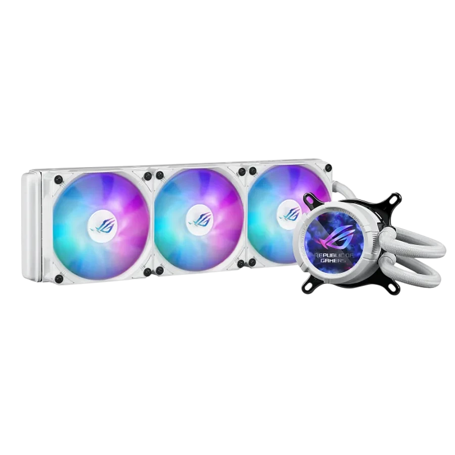Система водяного охлаждения ASUS ROG STRIX LC III 360 ARGB LCD WHT (90RC00W2-M0UAY0)