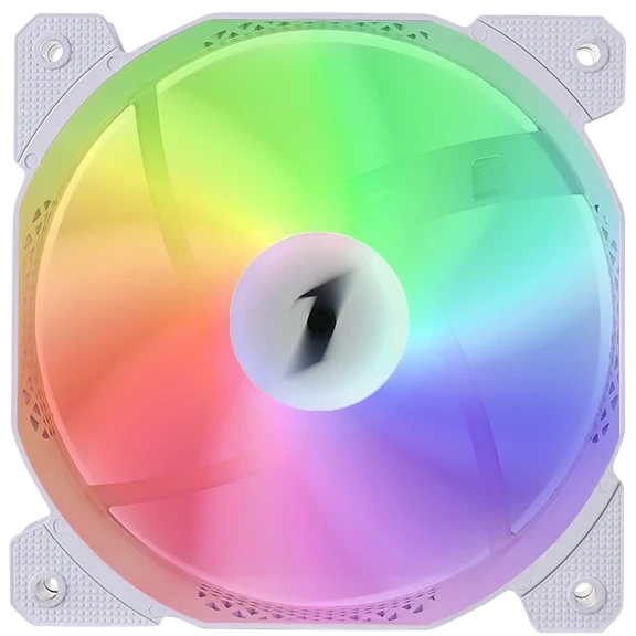 Вентилятор для корпуса 1STPLAYER F7R Reverse ARGB White (F7R-WH)