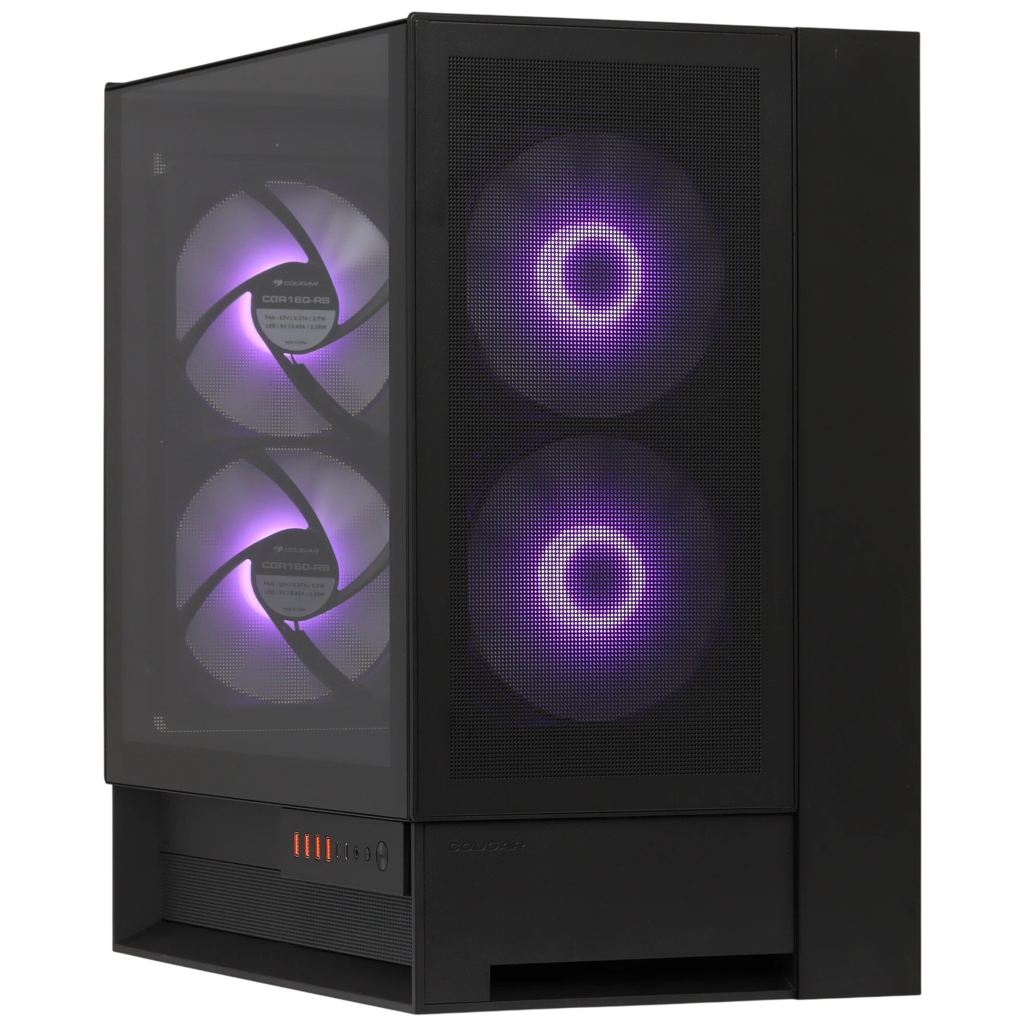 Корпус Cougar OmnyX Black Midtower (OmnyX Black) черный