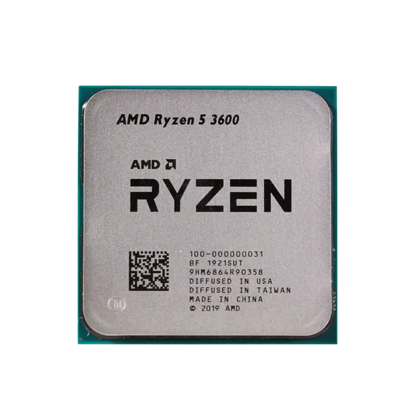 Процессор AMD Ryzen 5 3600 (3.6 ГГц - 4.2 ГГц / AM4 / кол-во ядер: 6  / TDP 65 Вт), OEM