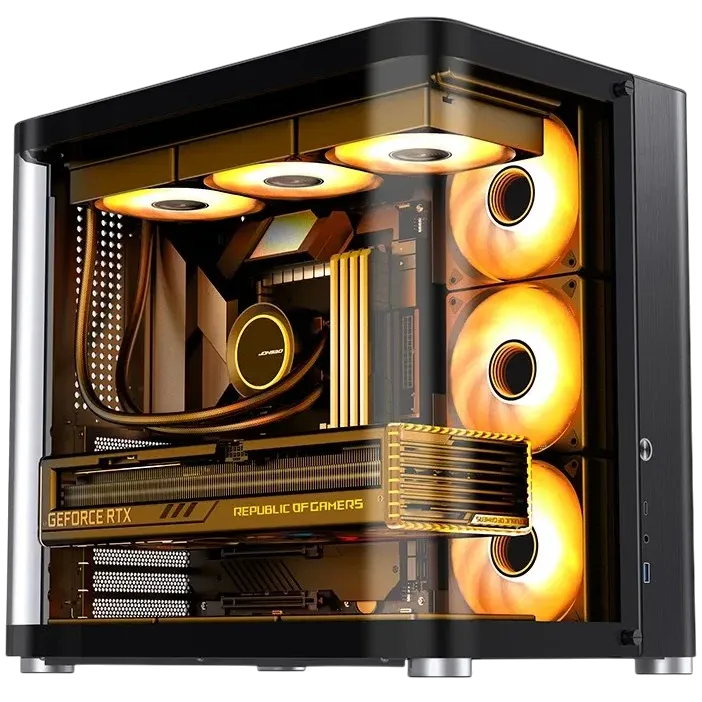 Компьютерный корпус Jonsbo TG Black (TK-2 2.0)