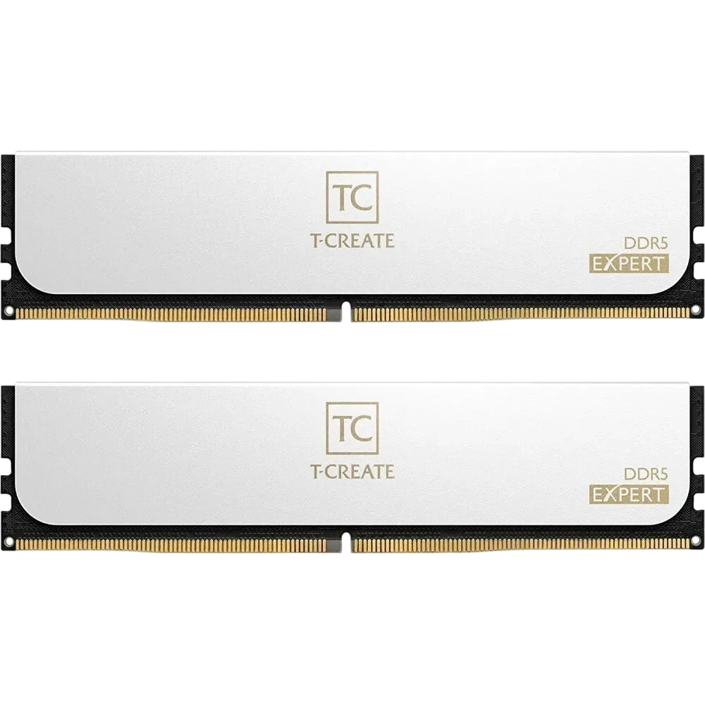 Оперативная память DDR5 32 Gb 7200 MHz Team Group T-CREATE Expert White (CTCWD532G7200HC34ADC01)