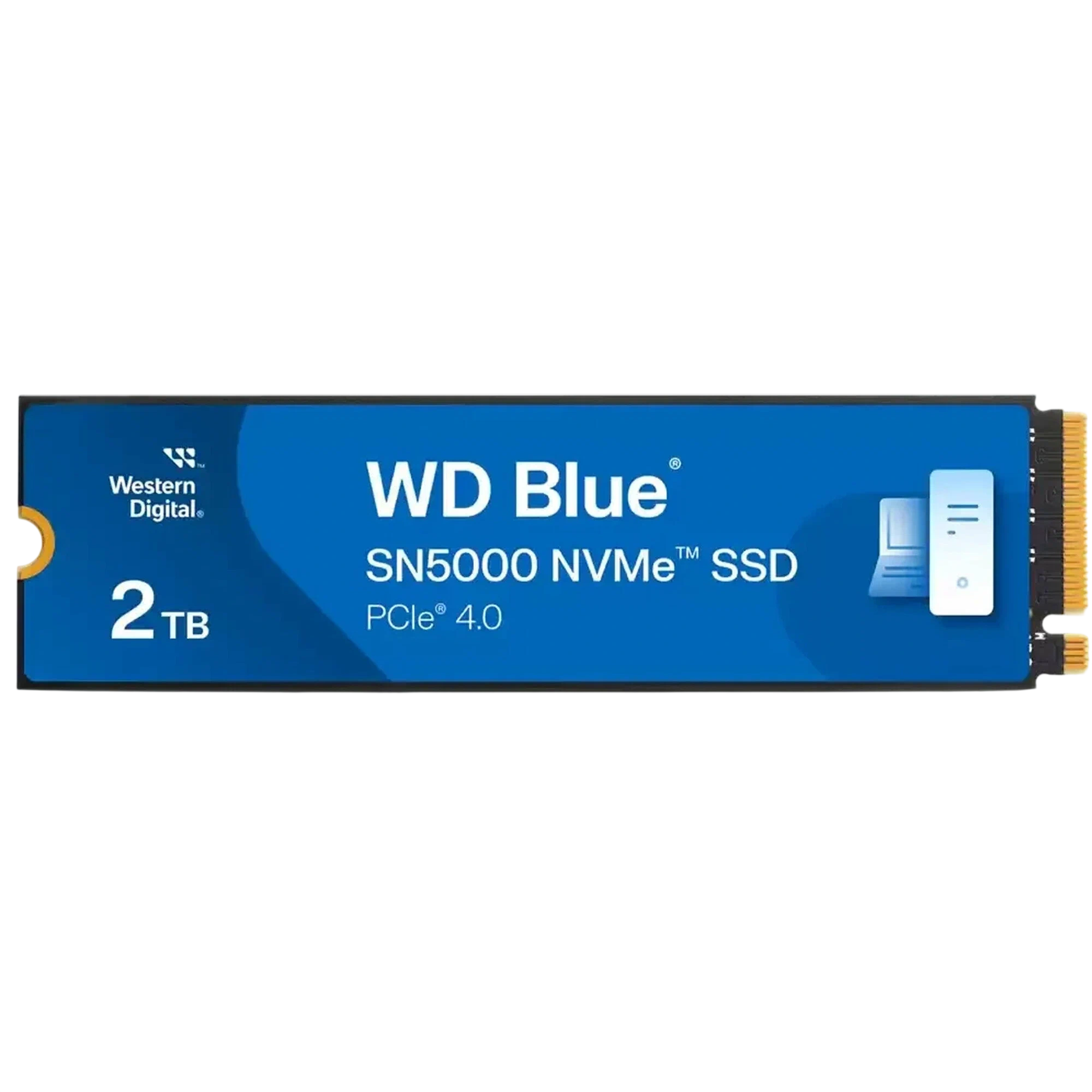 Твердотельный накопитель Western Digital 2000 Gb SN5000 Blue (WDBS3F0020BNC-WRSN)