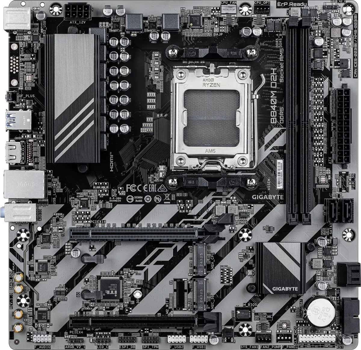 Материнская плата Gigabyte B840M D2H