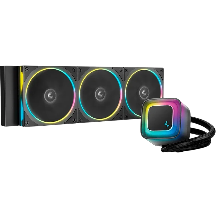 Система жидкостного охлаждения для процессора Deepcool LE360 PRO ARGB Black