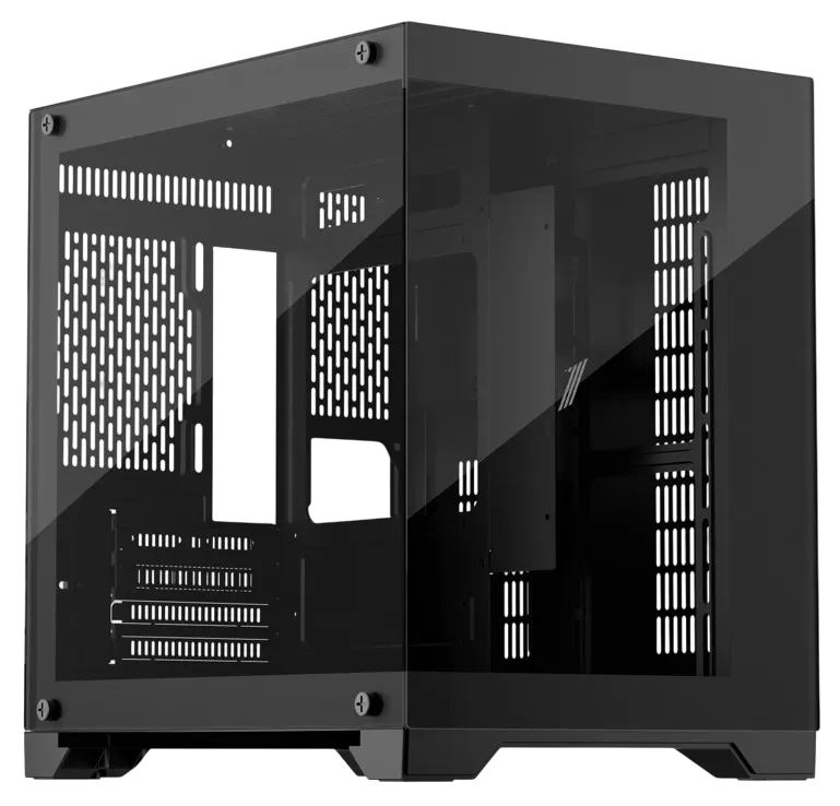 Компьютерный корпус 1STPLAYER MEGAVIEW MV5-T Black (MV5-TP-BK)