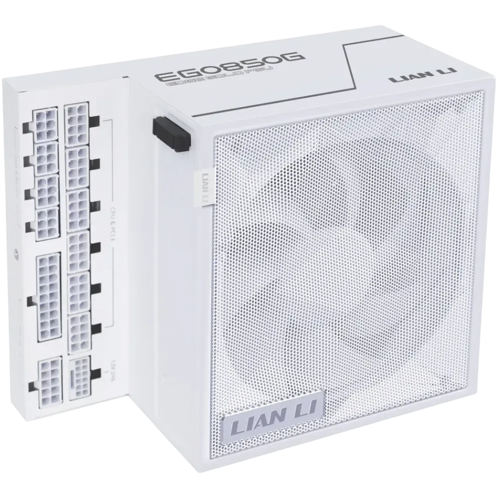 Блок питания Lian Li 850W EG0850G White (G9P.EG0850G.W000.RU) 16 Pin (PCIe 5.0 Connector Cable Details)