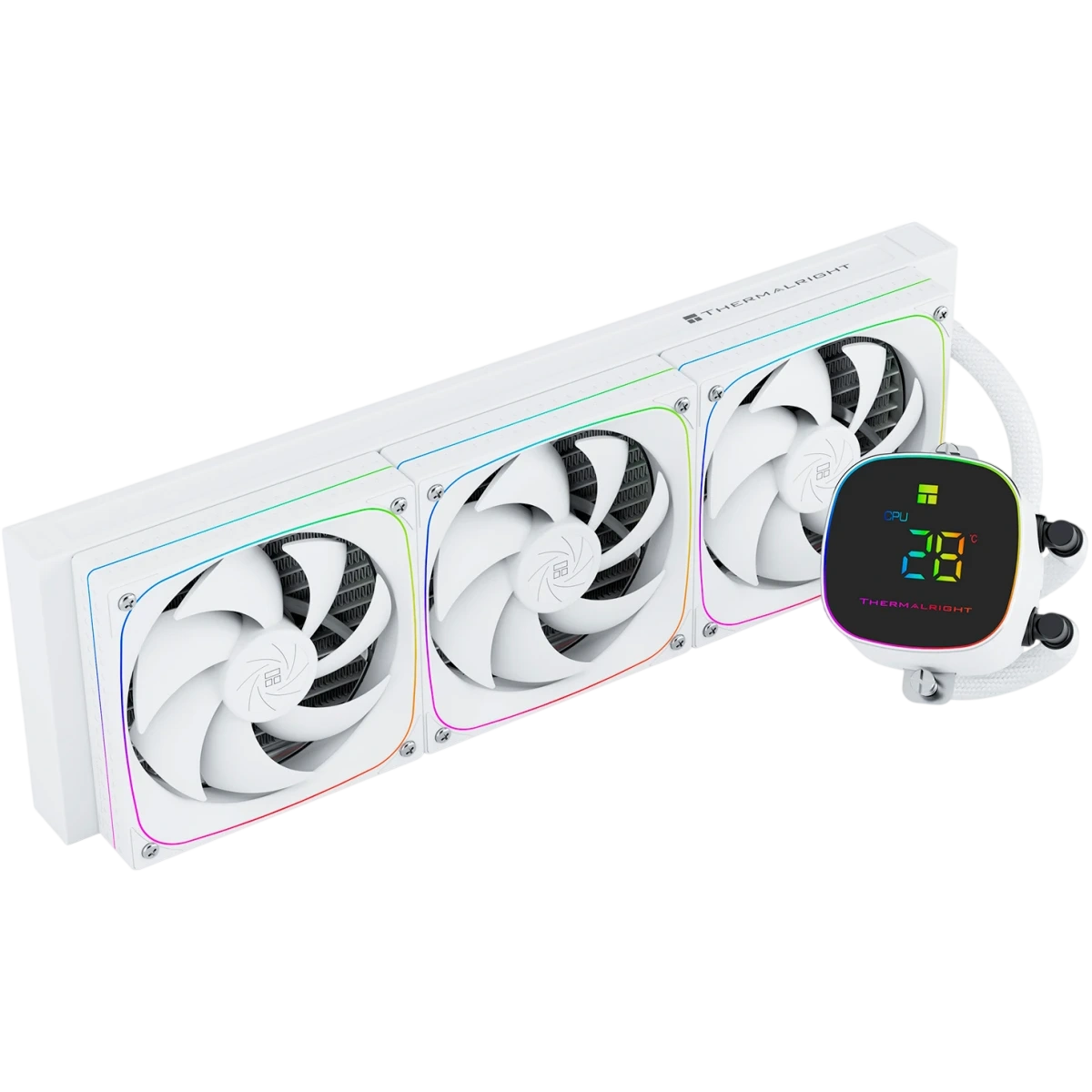 Система жидкостного охлаждения для процессора Thermalright Frozen Horizon 360 Digital ARGB White (TRFH360DAW)