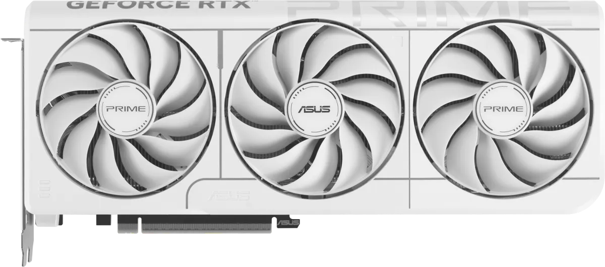 Видеокарта ASUS GeForce RTX 5070 PRIME WHITE OC Edition (PRIME-RTX5070-O12G-WHITE), Retail