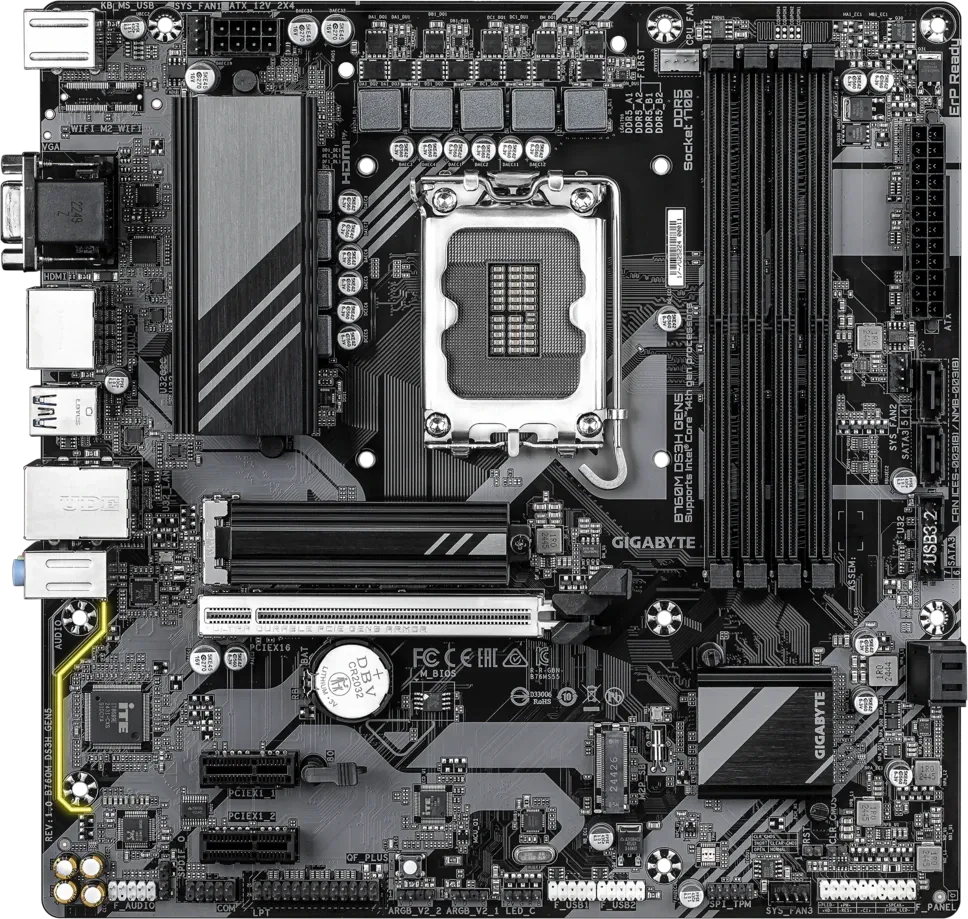 Материнская плата Gigabyte B760M DS3H GEN5