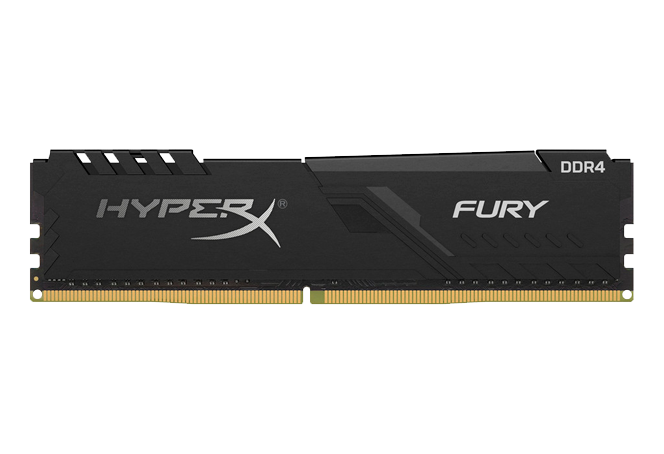 Оперативная память DDR4 16 ГБ 3000 МГц Kingston HyperX FURY Black (HX436C18FB4/16) модулей 1 шт.