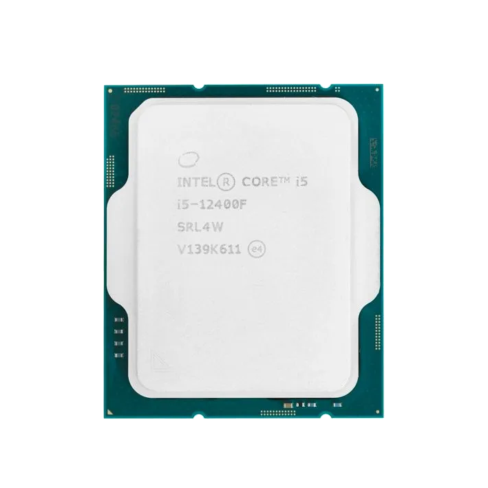 Процессор Intel Core i5-12400F (2.5 ГГц - 4.4 ГГц / LGA1700 / кол-во ядер: 6  / TDP 117 Вт), OEM