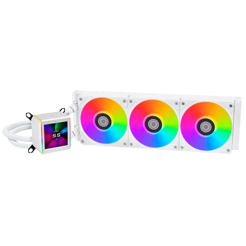 Система водяного охлаждения Lian Li GA II LCD SL-INF 360 ARGB White (GA2ALCD36INW) (G89.GA2ALCD36INW.R0)