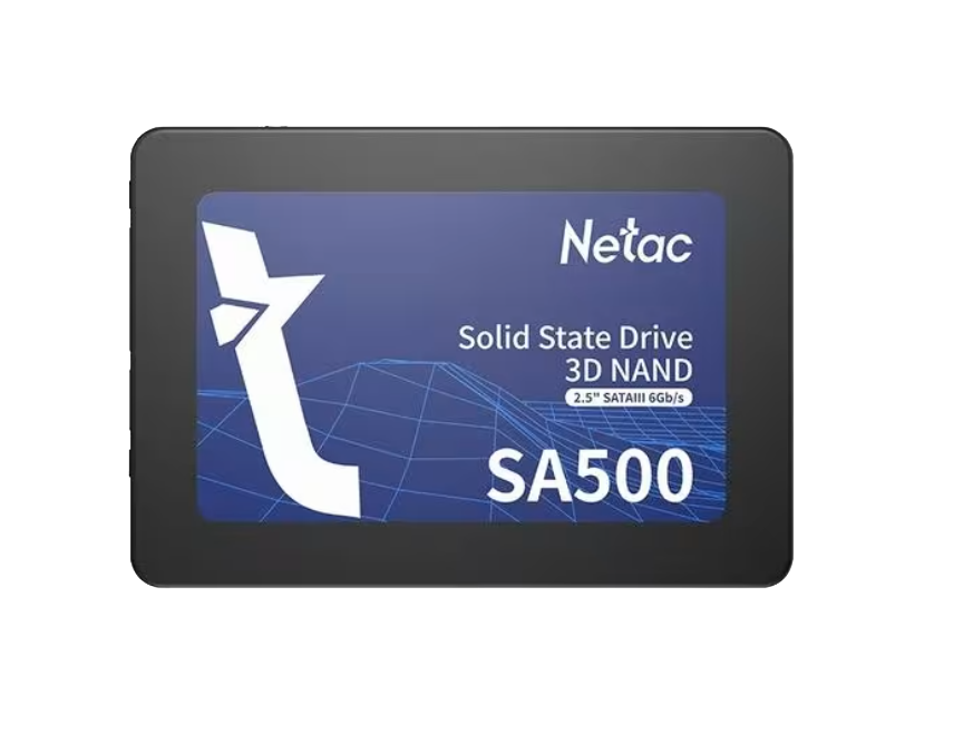 Твердотельный накопитель SSD 480 ГБ 2.5" SATA Netac (NT01SA500-480-S3X)