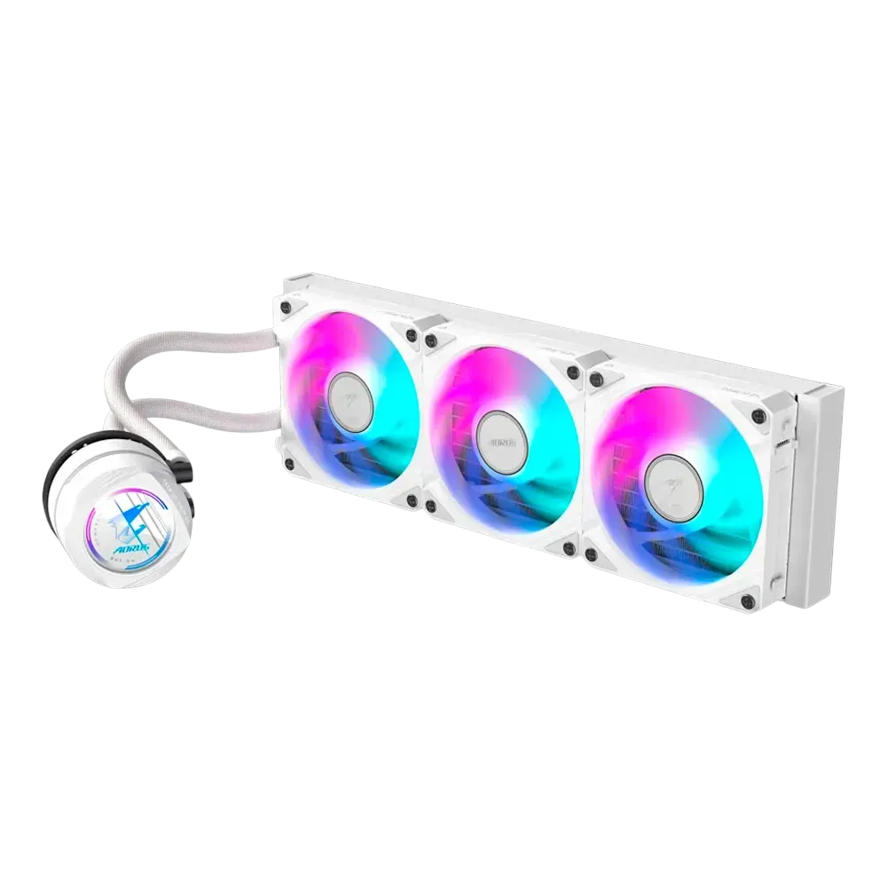 Система водяного охлаждения Gigabyte AORUS WATERFORCE II 360I White