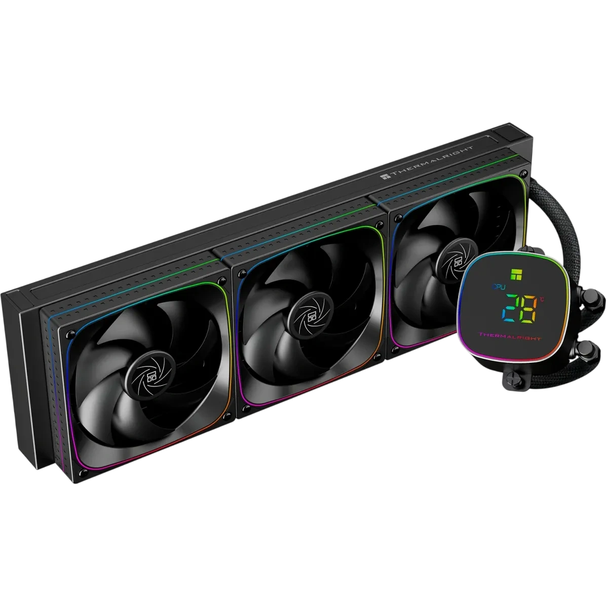Система водяного охлаждения Thermalright Frozen Horizon 360 Digital ARGB Black (TRFH360DAB)