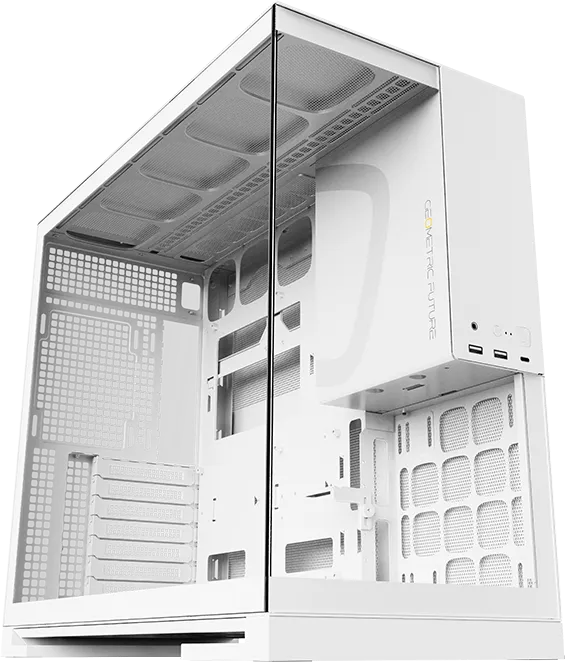 Компьютерный корпус Geometric Future Model 5 White (1AM5WKWT00100) (GF_M5-W)