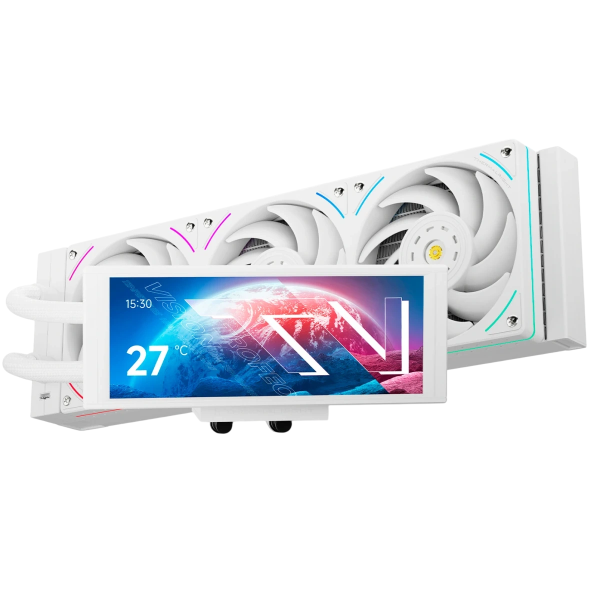 Система жидкостного охлаждения для процессора Thermalright Trofeo Vision 360 ARGB White (TRTV360AW)
